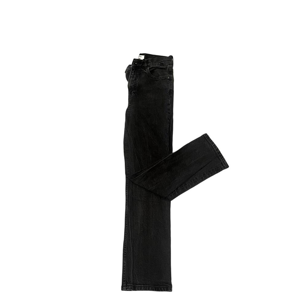 Reformation Mid-Rise Black Jean